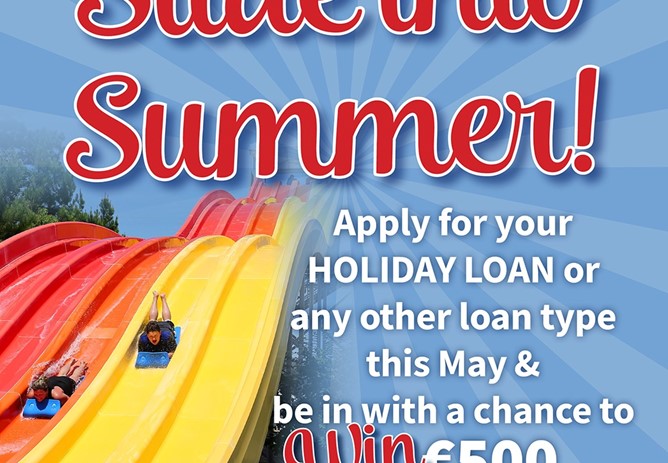 Apply during May & be entered into a draw to WIN €500