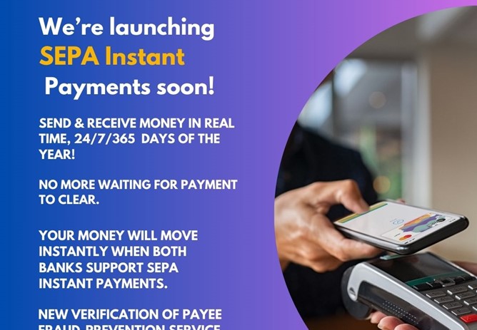 We're launching SEPA Instant Payment Soon!