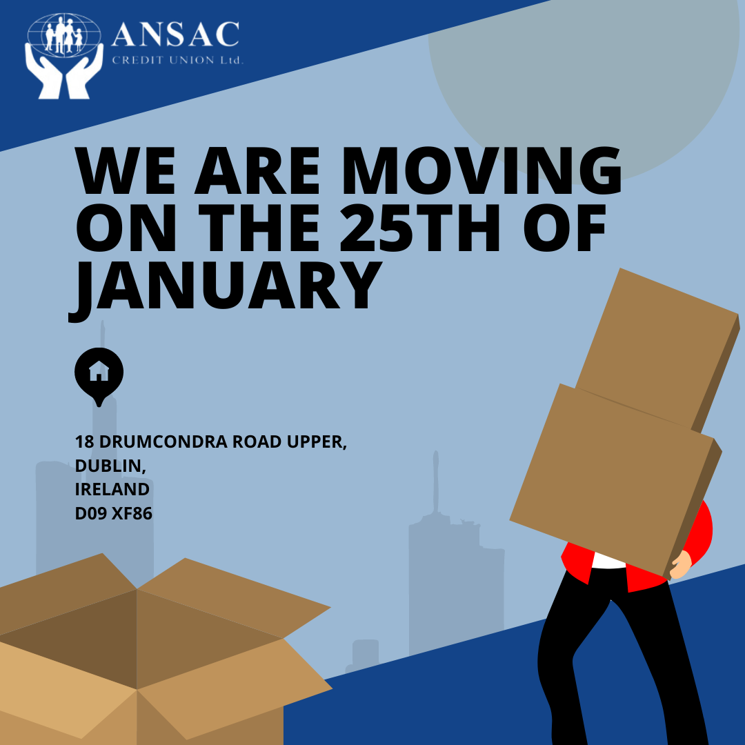 We are moving office - Important Notice: Online Banking Downtime