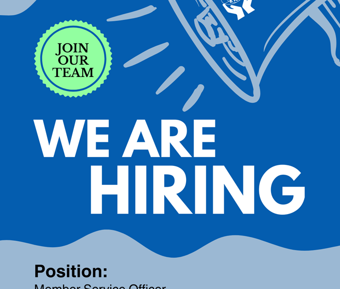 Job Vacany: Member Service Officer