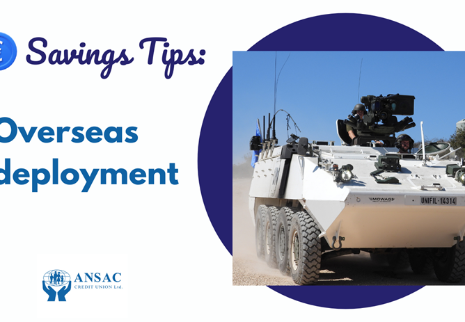 Savings Tips: Overseas deployment