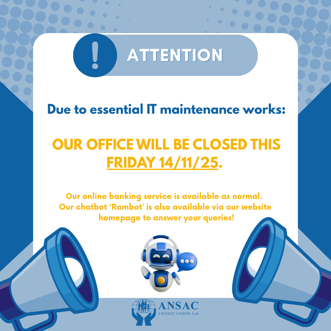 OFFICE CLOSURE ON 14TH NOVEMBER 2025