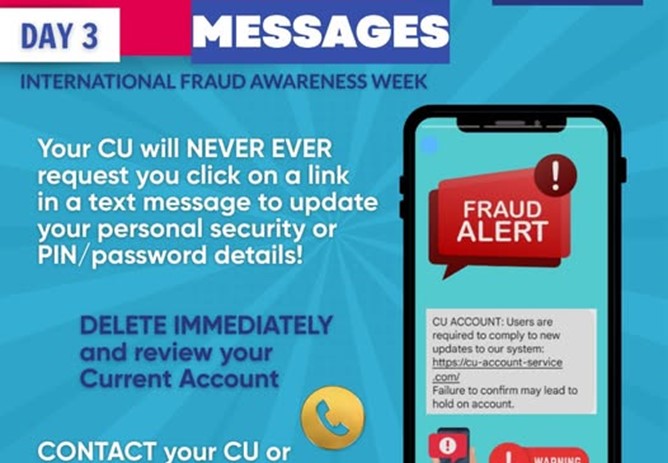 ALERT: Fraudulent Messages Targeting CU Members